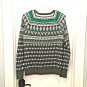 Merona WINTER PRINT SWEATER M New
