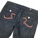 ROCK & REPUBLIC Flap Pocket JEANS (31) Blue DENIM
