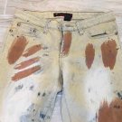 KENKO SPLATTER PAINT DENIM JEANS 29