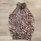 Lovely Girl SILKY Animal Print HALTER M