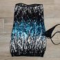 DISCO BALL SEQUIN MINI DRESS New Blue / Silver