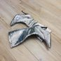 FUNTASMA silver SEQUIN HEEL BOOTS 7/8