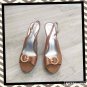 JESSICA SIMPSON LEATHER PLATFORM SHOES SZ 10