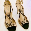SISSEI Snake Heel Sandals sz 8.5