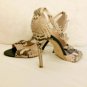 SISSEI Snake Heel Sandals sz 8.5