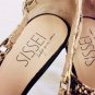 SISSEI Snake Heel Sandals sz 8.5