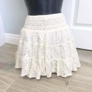 Joe Benbasset CREAM LACE Twirl SKIRT XS
