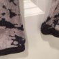 Enti SPLATTER BLACK GREY KNIT TOP L/S