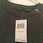 Jeanne Pierre GRAY CABLE KNIT SWEATER M Retails $69