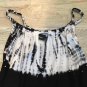 INC TYE DYE KEY RING HALTER BACK TOP M