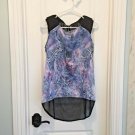 LovPosh SILKY SNAKE PRINT TUNIC TOP M