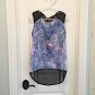 LovPosh SILKY SNAKE PRINT TUNIC TOP M