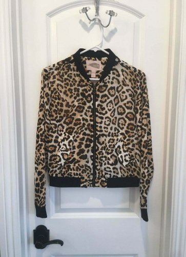 LEOPARD JACKET S NWT F21 Animal Print