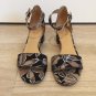 Naturalizer ANKLE SANDALS Black Leaf 7.5
