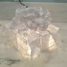 GLASS LIGHTED GIFT BOX Home Decor Light Box Lamp LIGHT