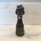 Antique BLACK POODLE DOG VINEGAR BOTTLE