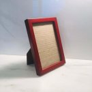 Burgundy WOOD FRAME 4x6