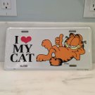 I LOVE MY CAT License Plate COLLECTIBLE