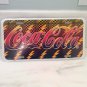 COCA COLA FLAMES LICENSE PLATE