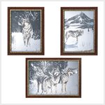 39276 Winter Wolves Mirror Set