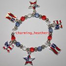 New patriotic flag bracelet