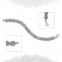 Minoan Phaistos Disk - Sterling Silver Link Bracelet