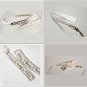 Meander-Greek Key - Sterling Silver Cuff Bracelet