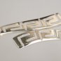 Meander-Greek Key - Sterling Silver Cuff Bracelet