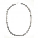 Minoan Phaistos Disk - Sterling Silver Necklace