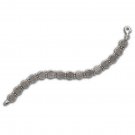 Minoan Phaistos Disk - Sterling Silver Link Bracelet Minoan Phaistos Disk - Sterling Silver Link Bracelet