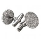 Minoan Phaistos Disk - Sterling Silver Cufflinks