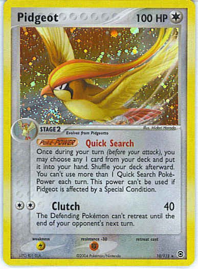Fire Red/ Leaf Green 10/112- Pidgeot