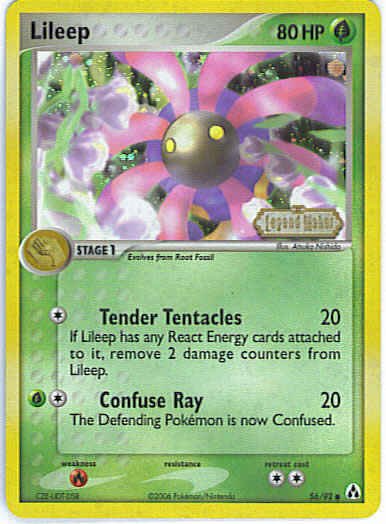 Legend Maker 56/92- Lileep (Reverse Holo)