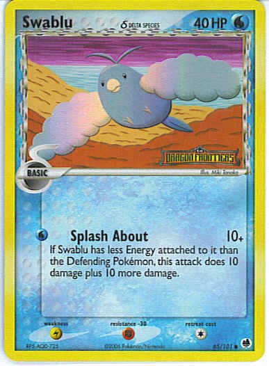 Dragon Frontiers 65/101- Swablu (Reverse Holo)