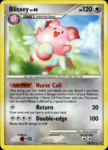 Platinum 22/127- Blissey