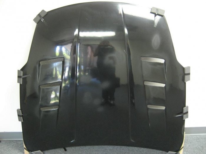20032007 Nissan 350Z FRP fiberglass TS vented hood