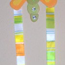 Orange Dragonfly hair bow holder