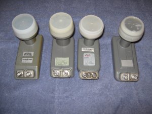 Four Dual LNBs