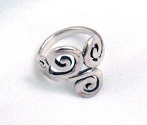 Swirls Ring