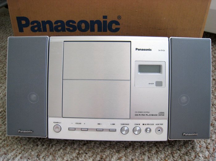 Panasonic radio cd player hi-fi set home mini stereo refurb