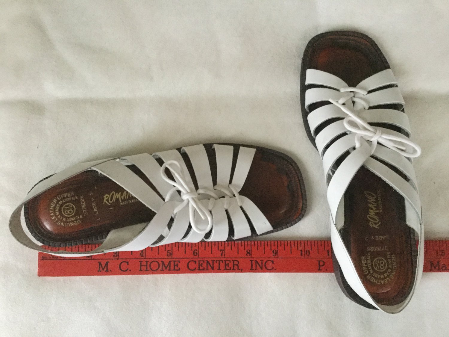 Brand New Genuine Leather Women's Sandals Size 8 1/2