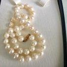 18” Creamy Cultured Pearl Necklace 14KYG Macy’s $650