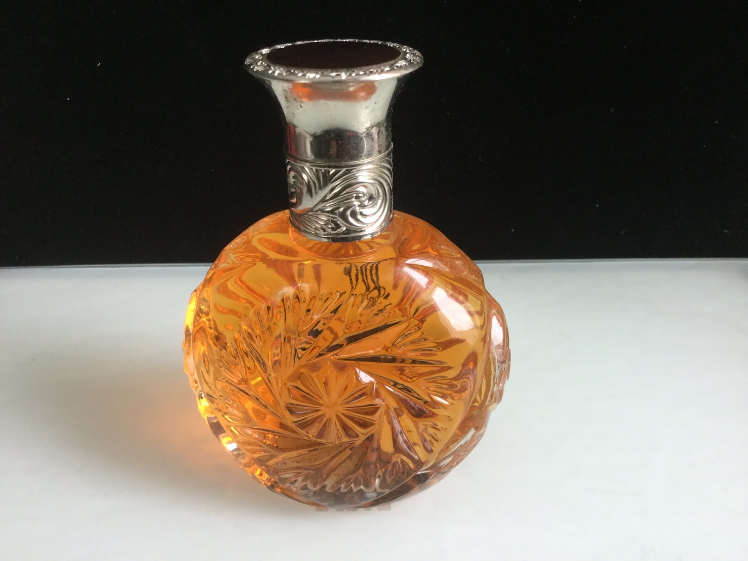 Vintage Ralph Lauren 4.2 oz Parfum Safari Crystal Bottle