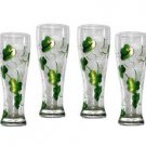 Shamrock Pilsner Glasses (set of 4)