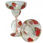 Margarita Glasses - set of 2 - Strawberries
