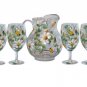 Lemonade Set - Pitcher and 4 glasses - Daisy Fields