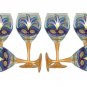 Mardi Gras Mask -  Wine Glasses (set of 6)