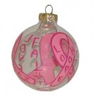 Breast Cancer Awareness Ornament