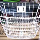 Beach Cruiser Basket - White