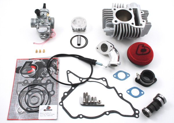 KLX110 TB 143cc Bore Kit and Mikuni VM26mm Carb Performance Kit